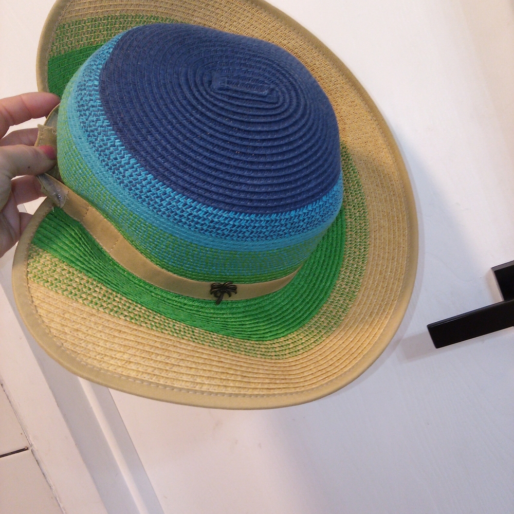 Multicolor Straw Hat for Women